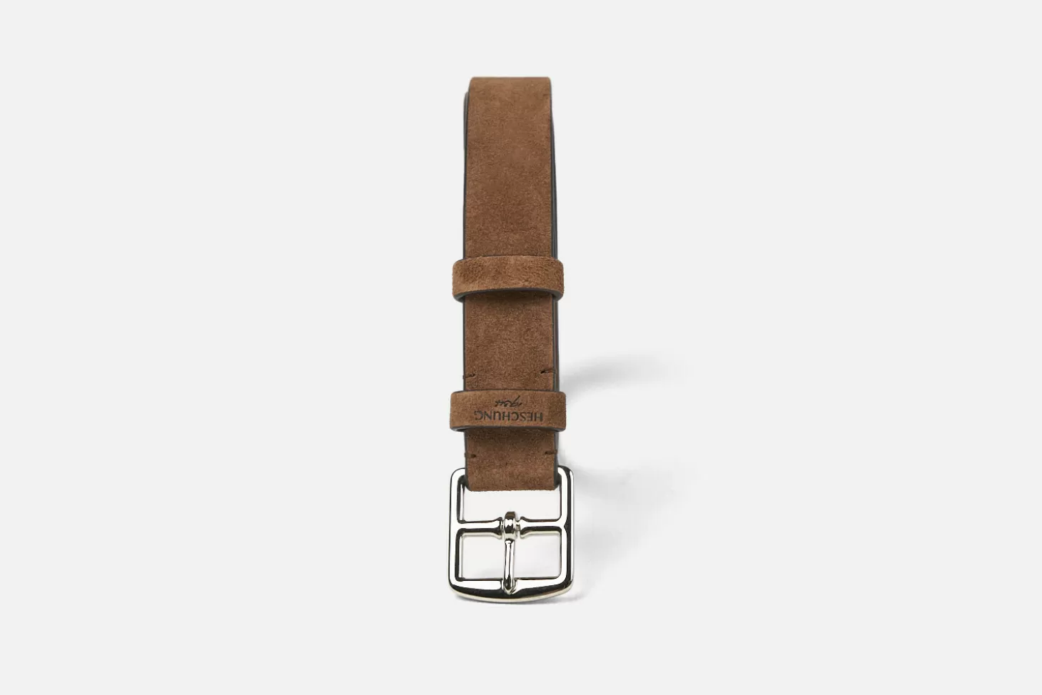 Cheap Heschung Ceinture Velours Noisette Sellier