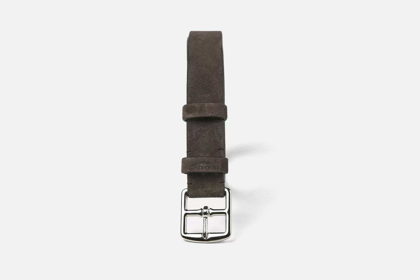 Shop Heschung Ceinture Velours Moro Sellier