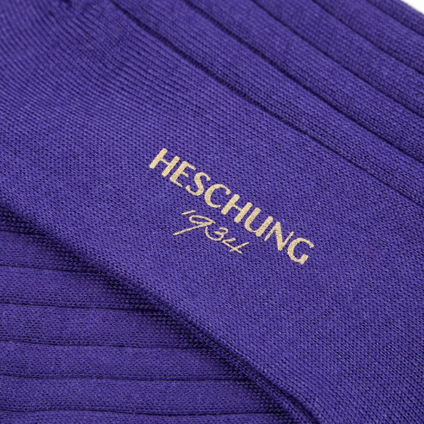 Online Heschung Chaussettes Coton Viola