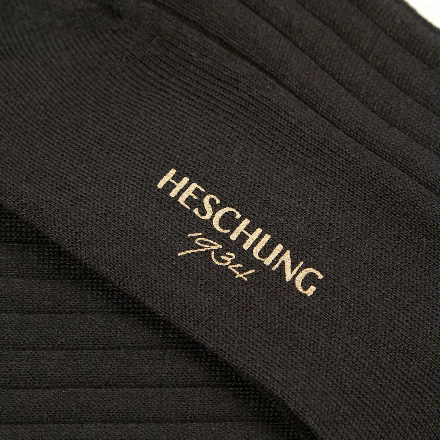 Best Heschung Chaussettes Coton Nero