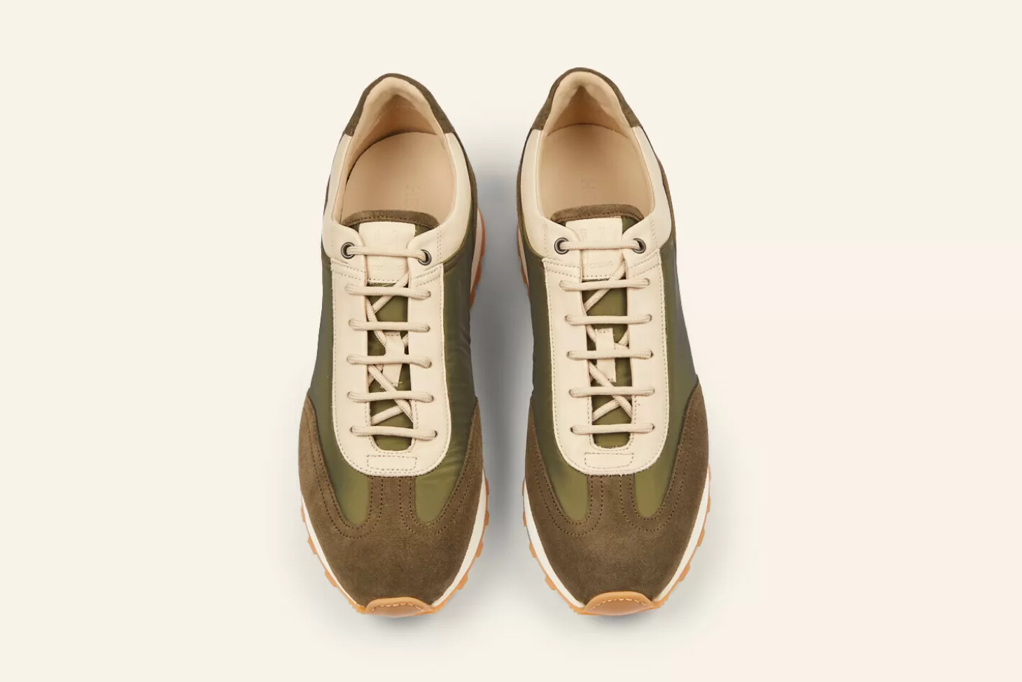 Fashion Heschung La Sneakers Athi Olive